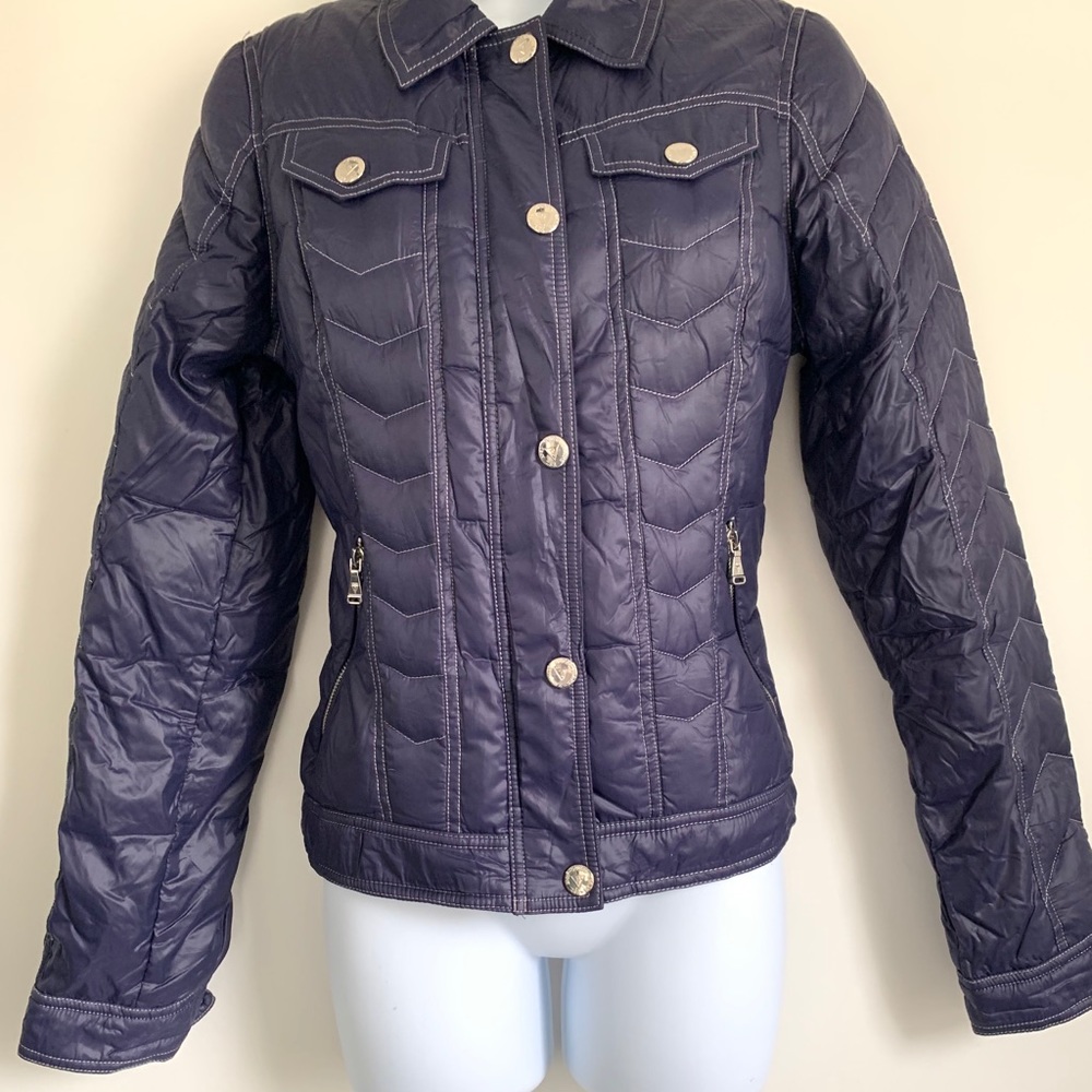 Guess Packable Down Jacket Purple - image 4